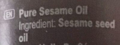 Pure Sesame Pil - Ingredients - en