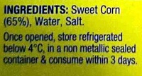 Corn Kernels - Ingredients - en