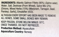 Mixed Herbs Atlantic Salmon - Ingredients - en