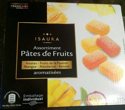 Assortiment pâtes de fruits - Product - fr