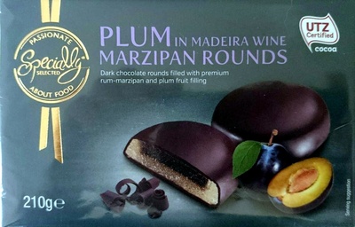 Plum Marzipan Rounds in Madeira Wine - Product - en