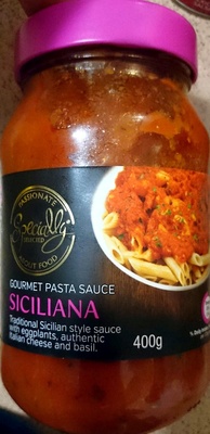 Gourmet Pasta Sauce - Siciliana - Product