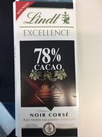 Lindt Excellence 78% cocoa - Product - en