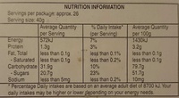 Haribo Turtles - Nutrition facts - en