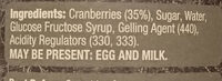 Cranberry Sauce - Ingredients - en