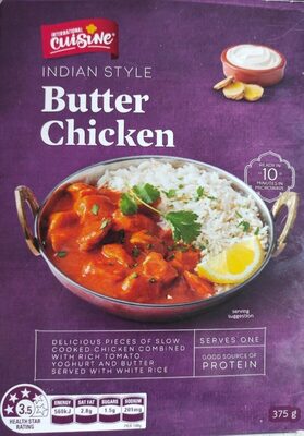 Indian style Butter Chicken - Product - en