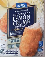 Lemon crumb fish fillets - Product - en