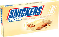 Snickers glacé white x6 - Product - fr