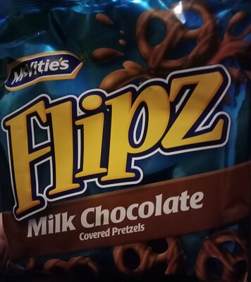 Flipz milk chocolate - Ingredients - en