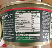 Wild Pacific Red Salmon - Nutrition facts - en