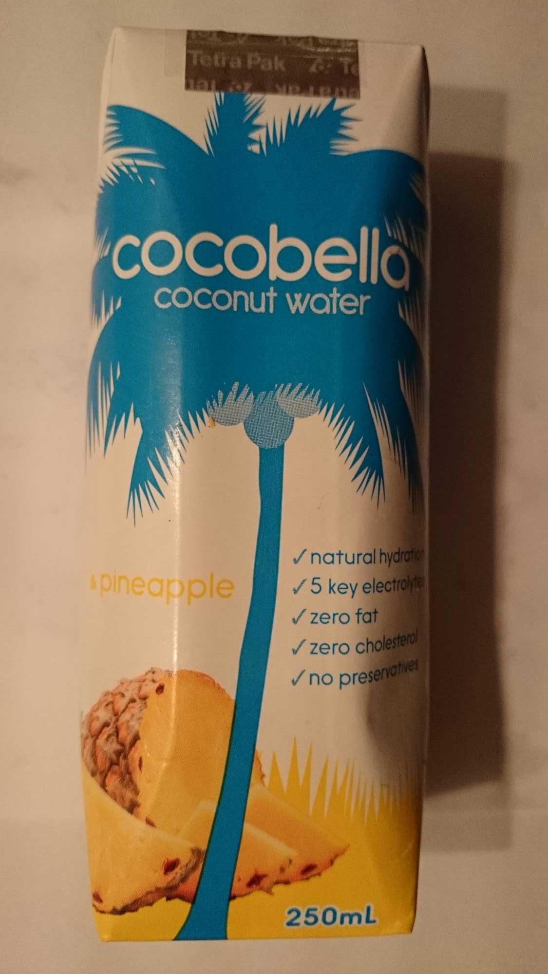 Cocobella Coconut Water Pineapple - Product - en