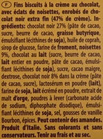 Dark Hazelnut - Loacker - Ingredients - en