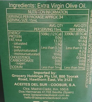 La Espanola Extra Virgin Olive Oil - 2