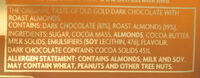 Old Gold Dark Chocolate Roast Almond - Ingredients - en