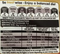 Old Gold Dark Chocolate Roast Almond - Nutrition facts - en