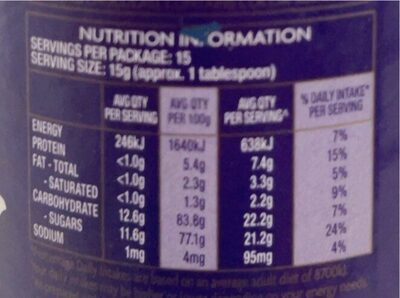 Drinking Chocolate - Nutrition facts - en
