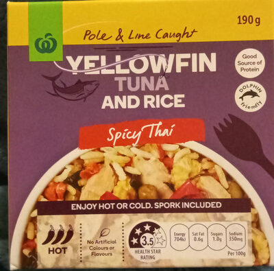 Yellowfin Tuna & Rice: Spicy Thai - Product - en