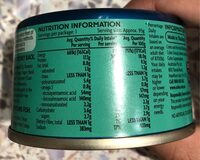 Tuna with tomato and basil - Nutrition facts - en