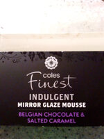 Mirror Glaze Mousse Belgian Chocolate & Salted Caramel - Product - en