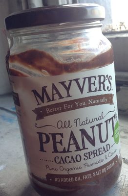 Peanut & Cacao Spread All Natural Certified Organic - Product - en