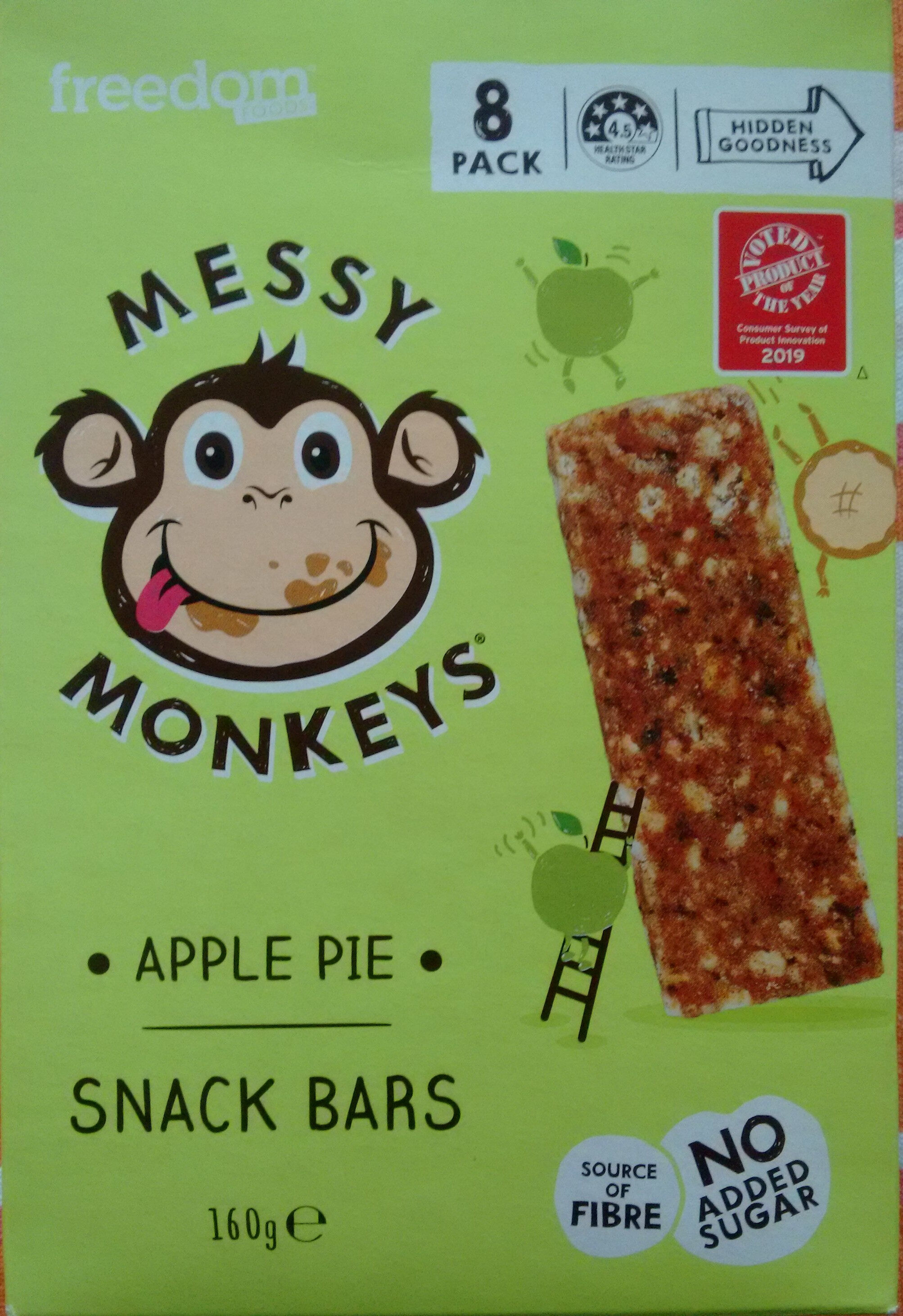 Apple Pie Snack Bars - Product - en