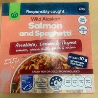 Salmon spagetti - Product - en