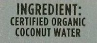 King Coconut Water - Ingredients - en