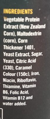 AussieMite - Ingredients