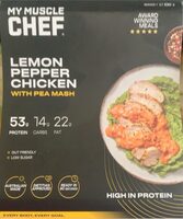 Lemon pepper chicken with pea mash - Product - en