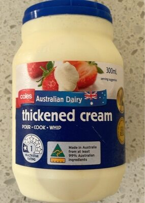 Thickened cream - Product - en